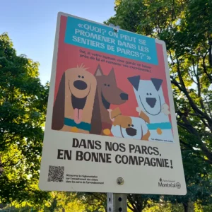 Pancarte Arrondissement St-Léonard
