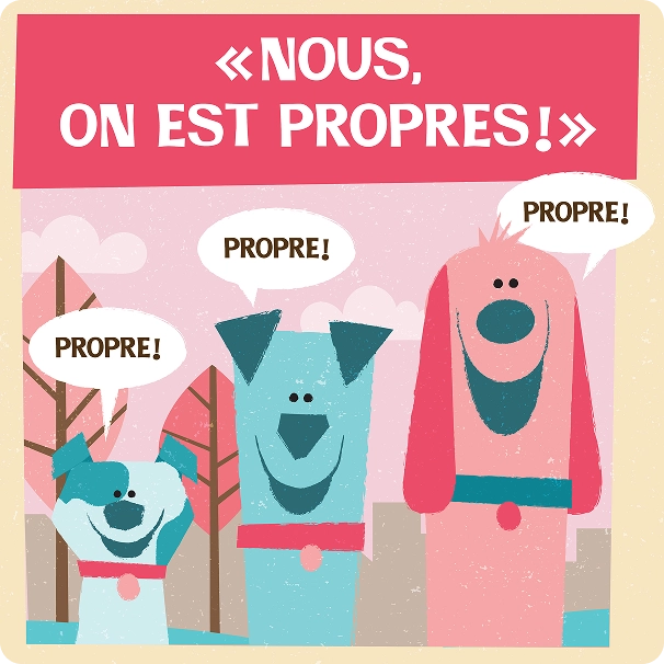 Affiche Parc Chien Arrondissement St-Léonard