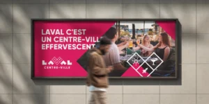 Billboard metro tourisme laval