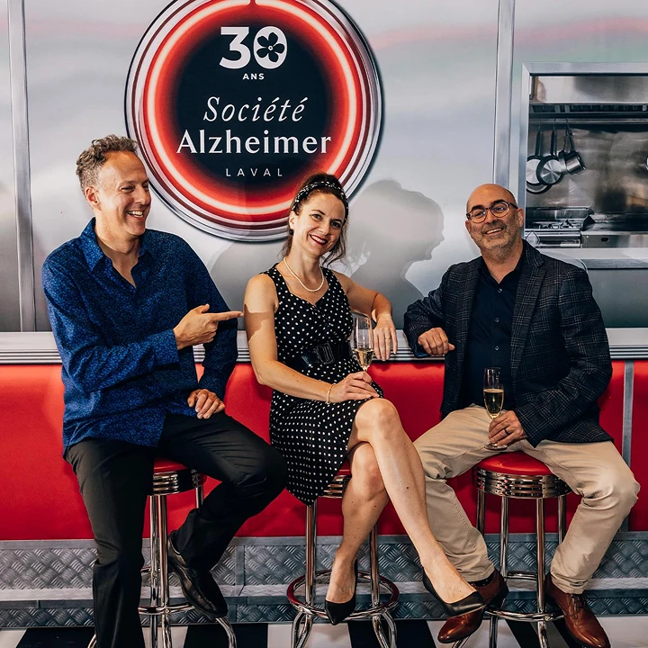 Photo de la soirée du Bal Nostalgique de la Société Alzheimer