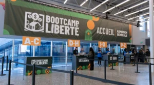 Participants au Bootcamp Liberté d'Immofacile, à l'admission générale de l'événement.